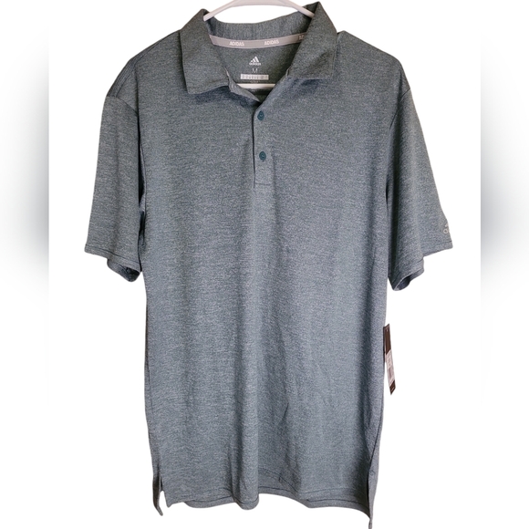 adidas Other - NWT Adidas Men's Pique Heather Polo Medium Golf Shirt